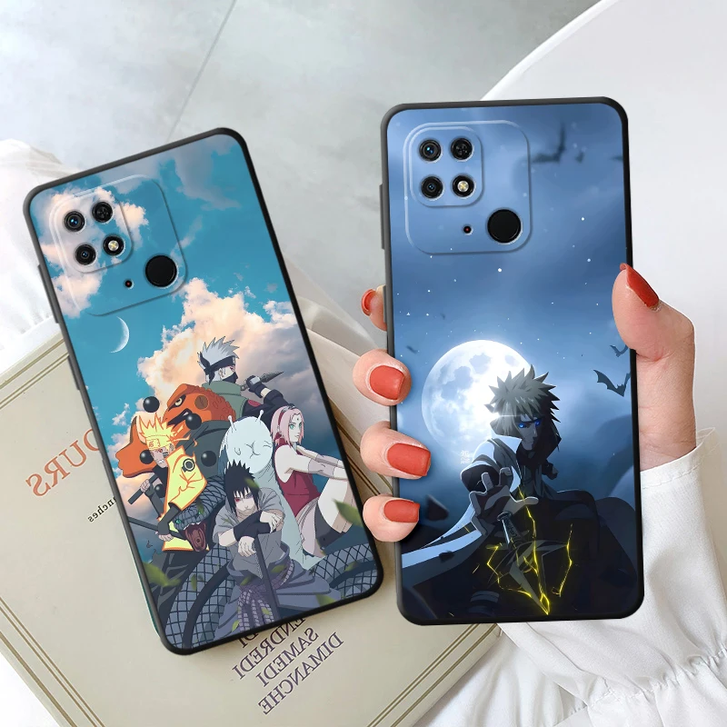 حافظة لهاتف Xiaomi Mi 11 12 13 Lite 12X 13 14 15 Pro 10T 11T 12T Pro Cool Sasuke Shuimen