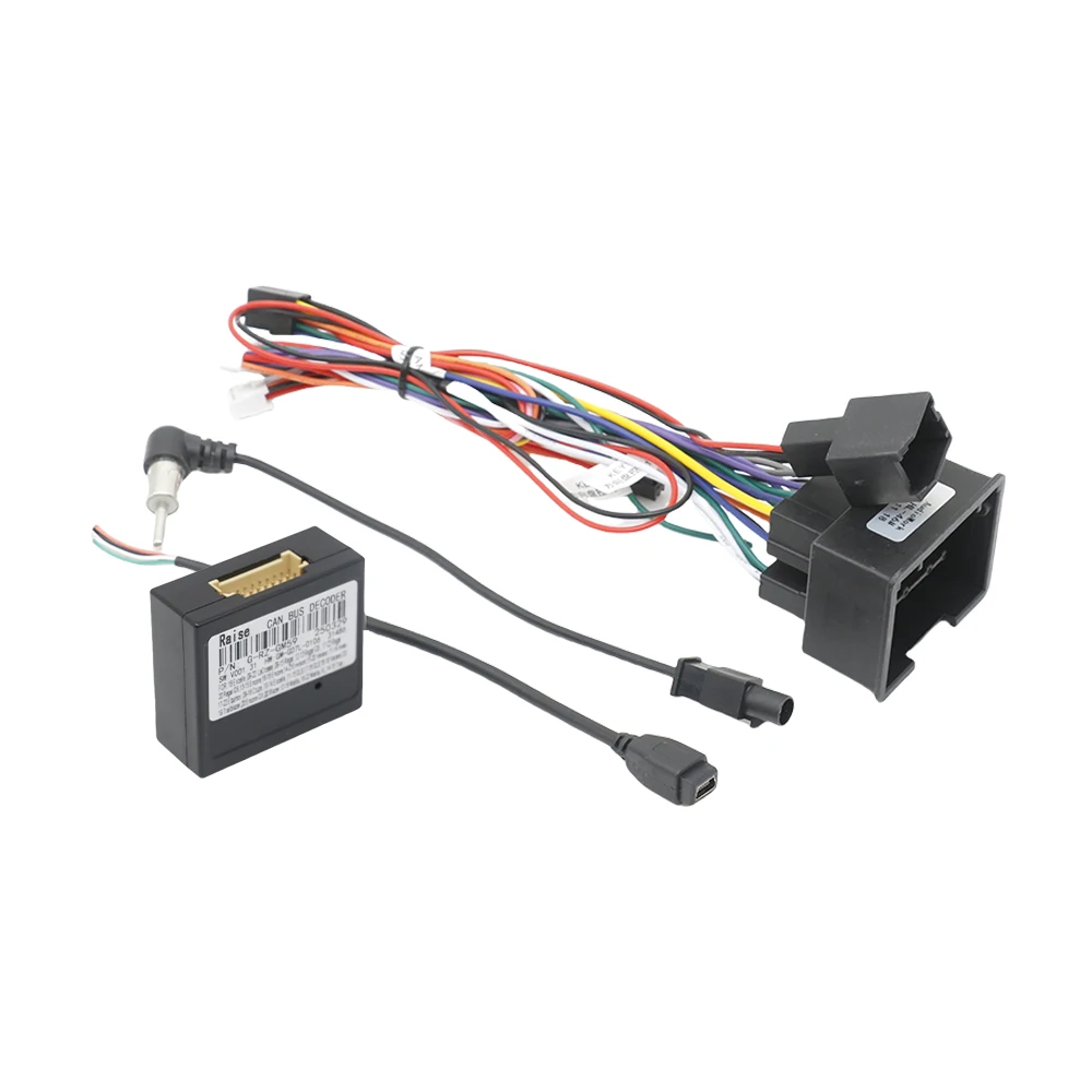 Android Wiring Harness CANBUS Box G-RZ-GM59 For Chevrolet Malibu AVEO Cruze Trax Orlando 2009-2018 Cable Adapter  Car Play