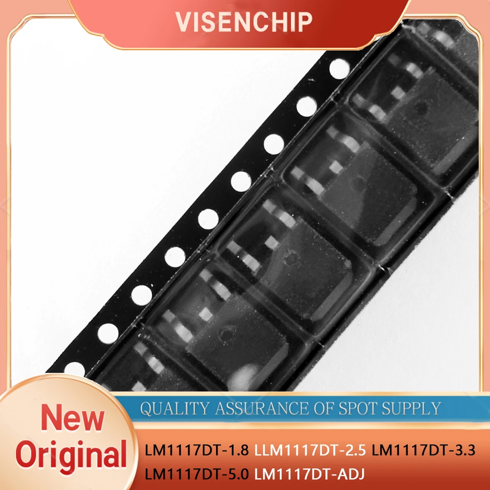 10piece New Original LM1117 LM1117DT LM1117DT-3.3 LM1117DT-1.8 LM1117DT-2.5 LM1117DT-5.0 LM1117DT-ADJ TO-252