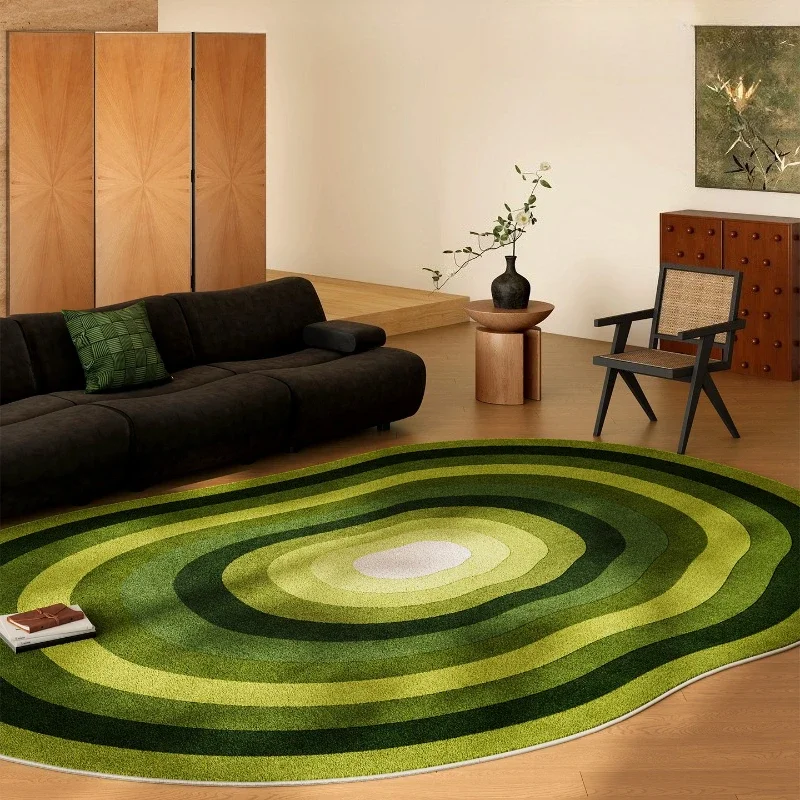 Irregular Shape Carpets for Living Room Large Area Bedroom Decor WashableCarpet Fluffy Soft Study Floor Mat Home Thick Plush Rug