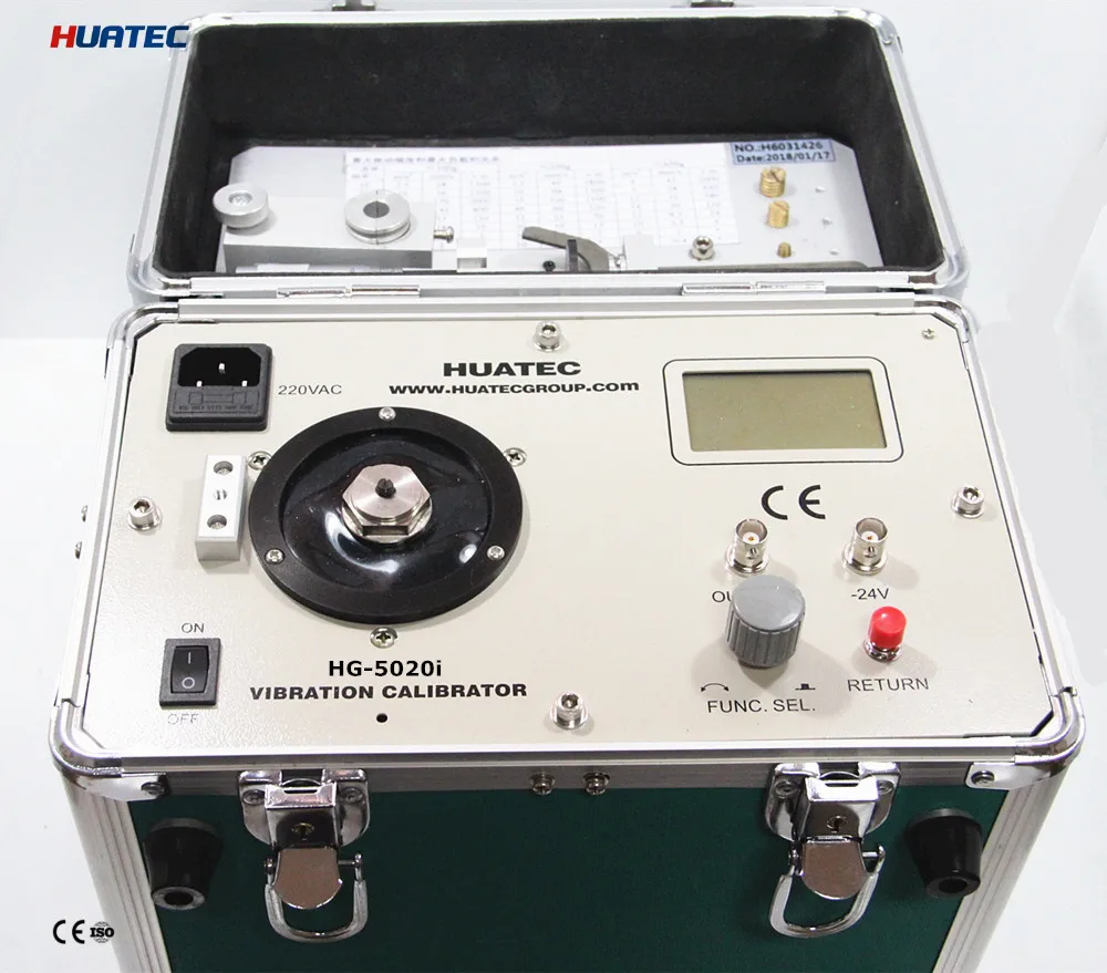 HUATEC Laboratory Vibration Calibration Equipment with Adjustable Frequency HG5020i