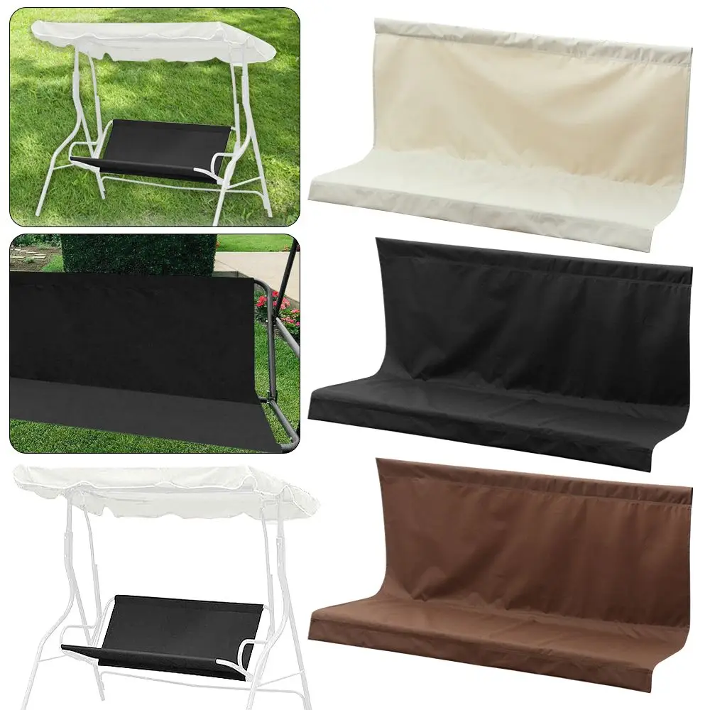 

2/3 Seater Replacement Patio Outdoor Bench Seat Cover Backrest Guard Hammock Shield Swing Chair Covers