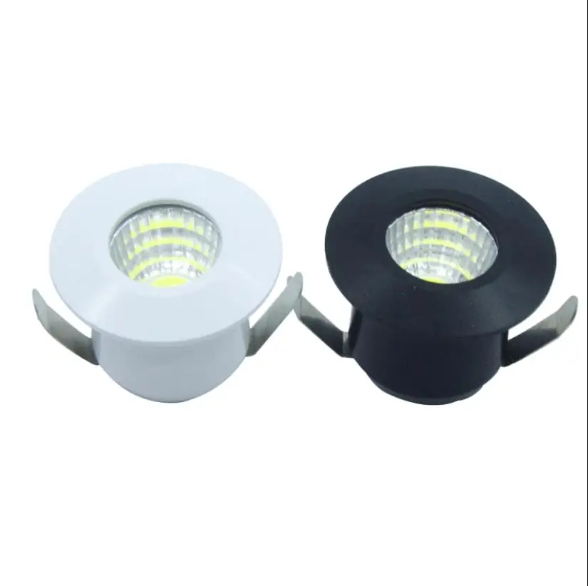 

1W /3W LED White/Warm White AC 85-265V Mini Surface Mounted Light Led Downlight Jewelry Cabinet Lamp LED Mini Spotlight Lamp