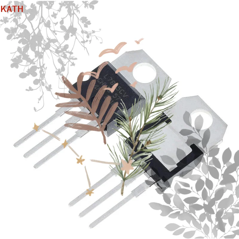 1/5/10Pcs LM7805 L7805 7805 Three Terminal Voltage Regulator 5V 1500mA For DIY Electronic Power Supply