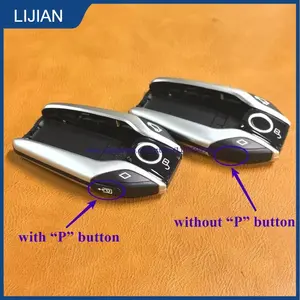Bilashmart BackShell Outer Case Cover Housing Shell BMW Car Remote Control Key 520d 520i 530 Le G30 X3 X5 X6 X7 I8 6GT Series Vehicle Repair