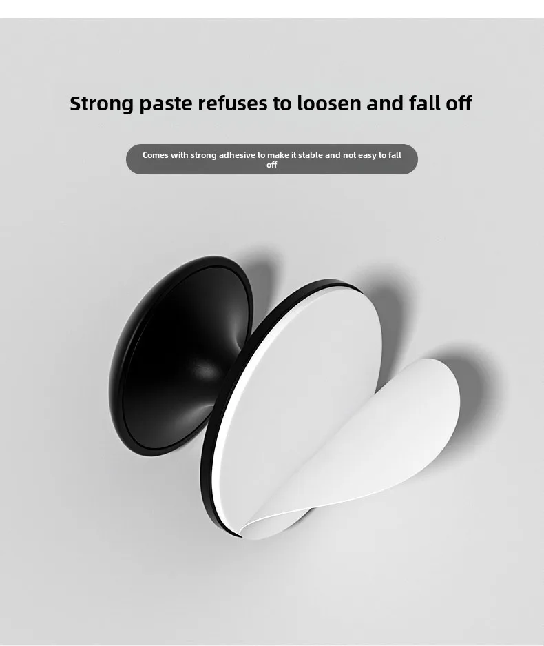 1/3 Piece Punch-Free Drawer Handle Stainless Steel Self-Adhesive Round Handle Kitchen Cabinet Window Door Wardrobe Handle 7 Colo