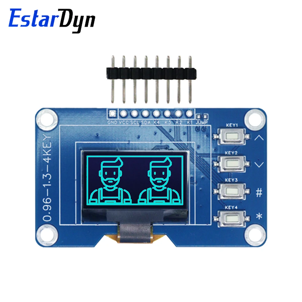Variant: 0.96-4 key-Blue