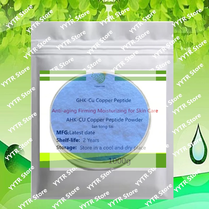 Pó de Peptídeo de Cobre G hk-Cu de Alta Qualidade CAS 49557-75-7 Matéria-Prima Cosmética Produzida em Fábricas Globais de Matérias-Primas