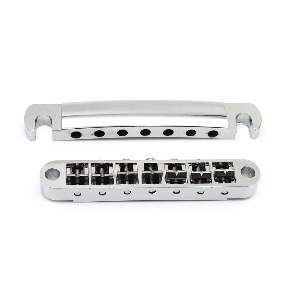 Tune-o-matic Bridge and Tailpiece with Studs 7 String Set Fit for SG Les Paul LP Electric Guitar