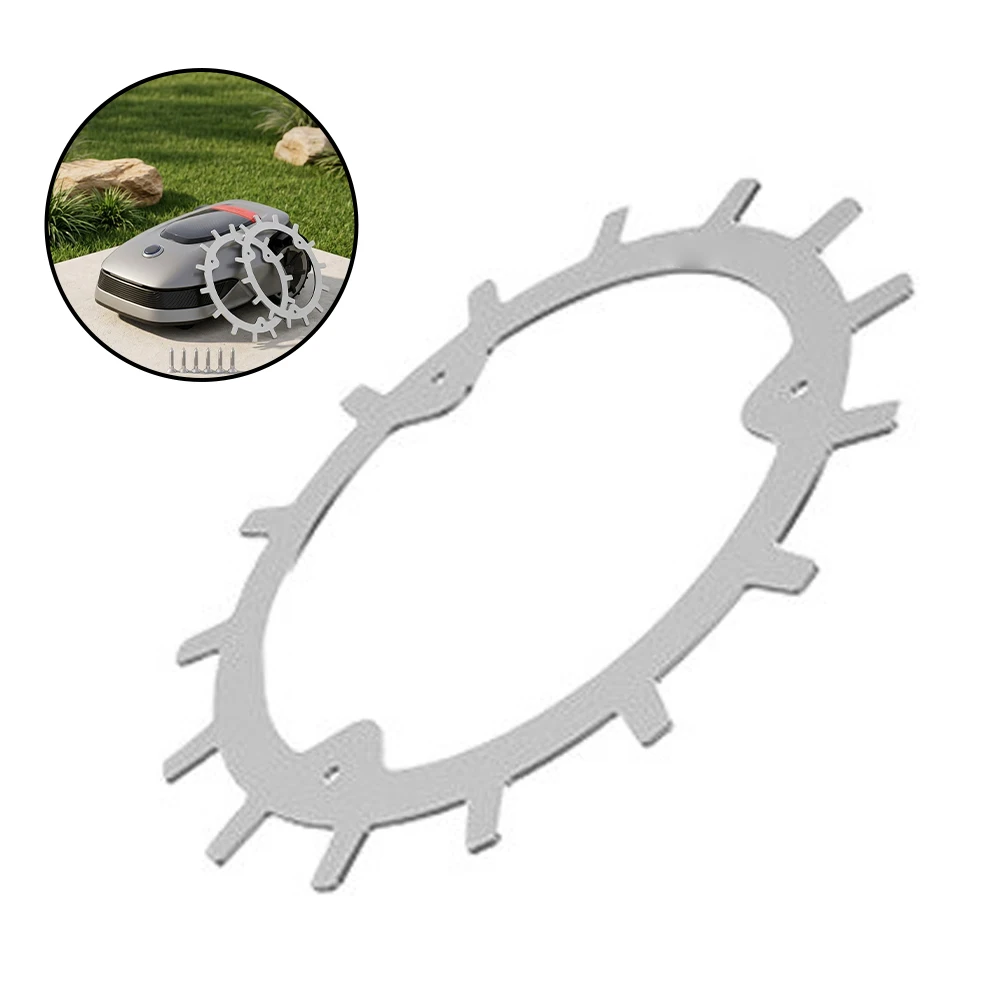 Anti-Slip Traction Wheel Treads With Mounting Screws For Robotic Lawn Mowers For DREAME A1A1 Pro For MOVA 600 And ViAX 250300