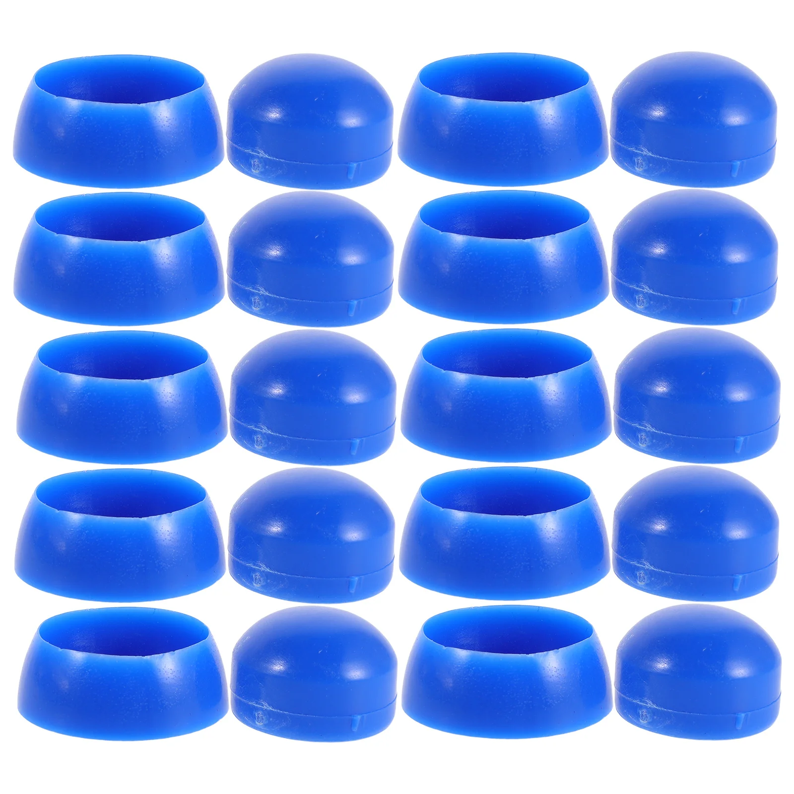 Cubiertas de protección de tuercas para patio de juegos, tapas de seguridad de pernos de plástico resistentes a los rayos UV de alta densidad para diapositivas, juegos de columpios, juegos al aire libre, 10 Uds.