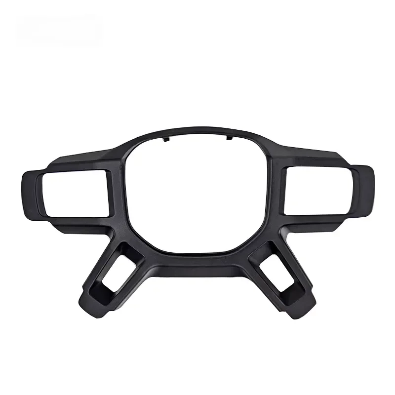 Carbon Fiber Steering Wheel Button Trim Frame Suitable for Defender L663 2020-2024 Car Interior Upgrade