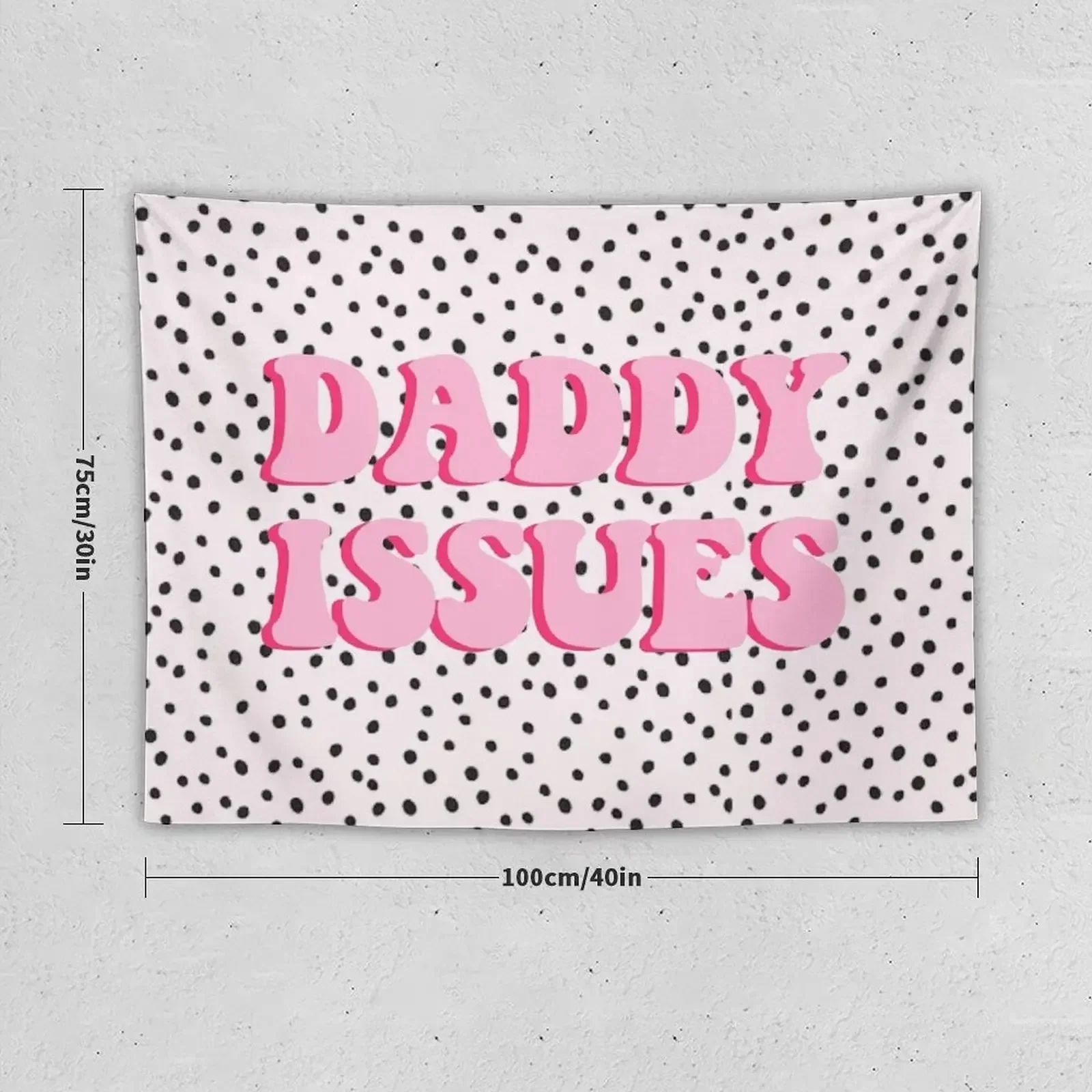 Daddy Issues Tapestry Home Decorating Aesthetic Room Decor Korean Home Decor Aesthetic Tapestry