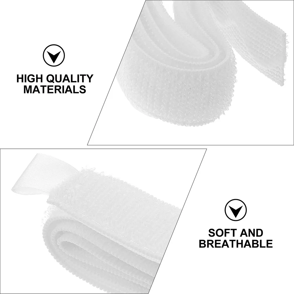 

6Pcs Urinary Catheter Fixation Straps Universal Catheter Band Comfortable and Breathable for Daily Use (White)