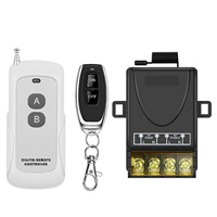 Wireless Remote Control RF Switch 110V 120V 240V 220V 30A Relay for Outdoor Lighting Dust Collector System Pump Motor Fan Etc