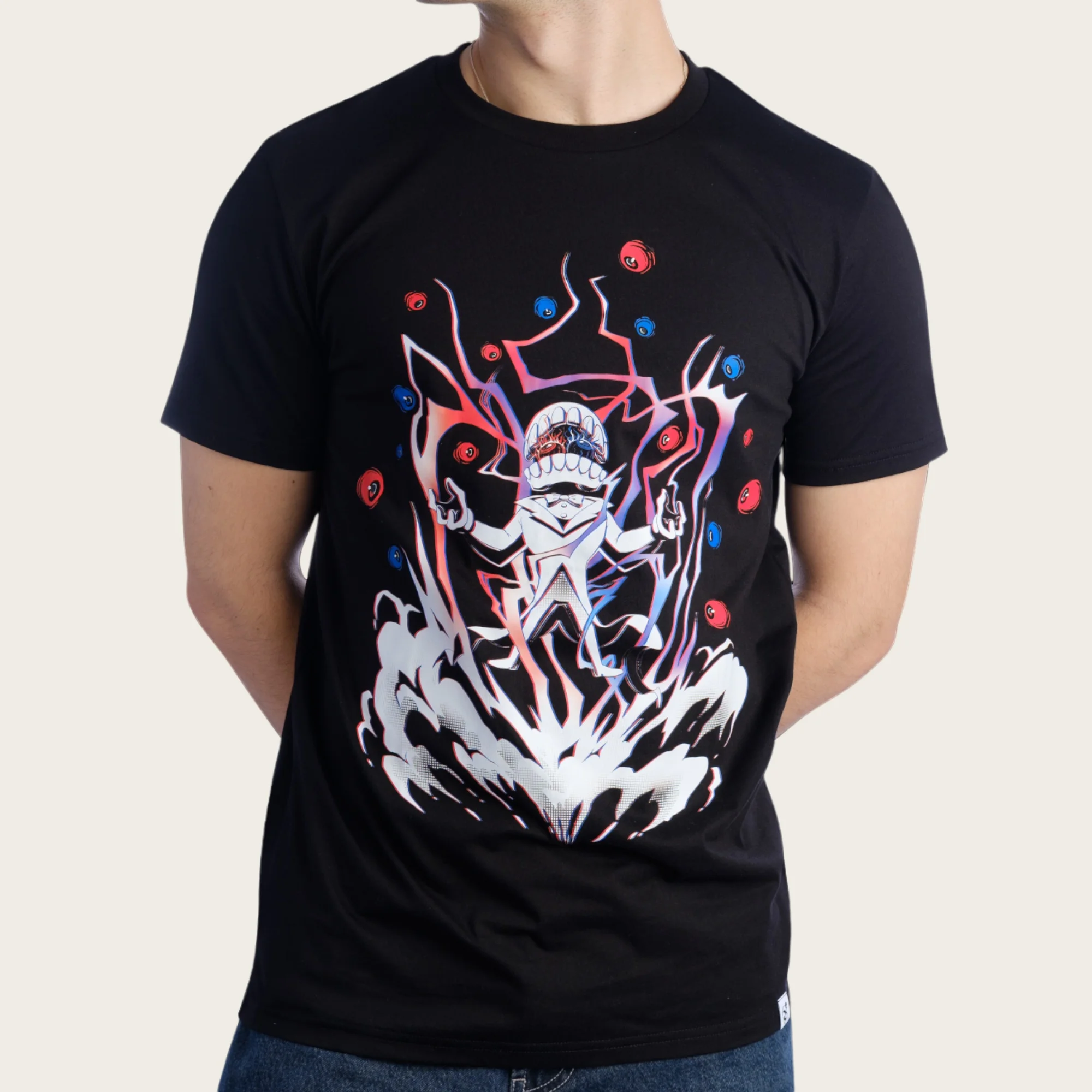 T-shirt Unisexe 2026 The Amazing Digital Circus I Am God Caine – Vêtement d'été 100 % Coton, Dessin Animé, Manches Courtes, Streetwear
