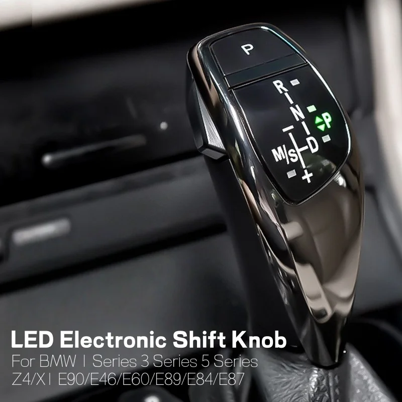 

For BMW 1 Series 3 Series 5 Series Z4/X1 E90/E46/E60/E89/E84/E87 Handle LED Gear Shift Knob Handle Shifter