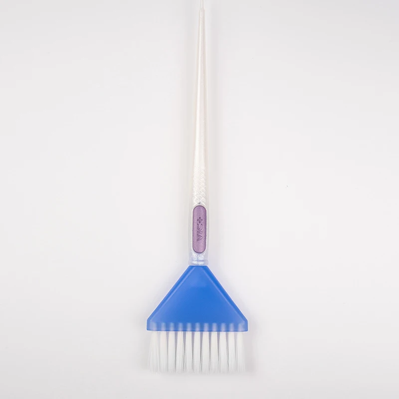 Kit de brosses à cheveux en silicone anti-brûlure, brosse à cheveux, broCumbria doux, queue pointue, coloration permanente, surbrillance, coiffeur, 1842, 3 pièces par ensemble