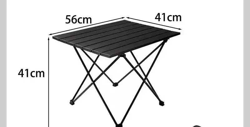 A Outdoor Camping Folding Table Party Picnic BBQ Portable Foldable Desk High Strength Ultralight Aluminium Portable Table
