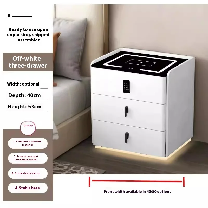 الحديثة الفاخرة الإبداعية طاولة السرير الذكية USB شحن ميناء شاحن لاسلكي لغرفة النوم طاولة مصباح خشبي لاستخدام الشقة