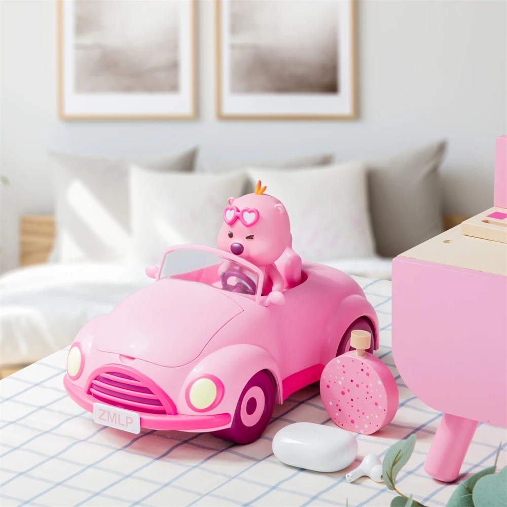 ZANMANG-cubo de coche LOOPY oficial, almacenamiento Kawaii, cine exclusivo, coleccionable, regalos encantadores, decoración de escritorio, 46oz