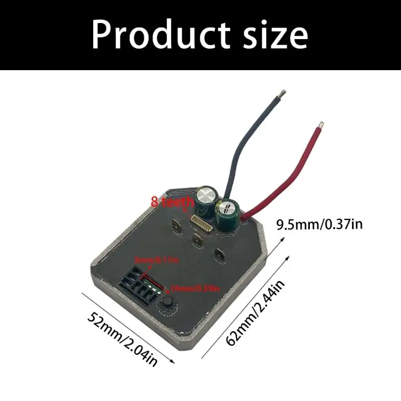 R9UF 21V Electric Wrench Board Motherboards Accessories Brushless Angled Grinders