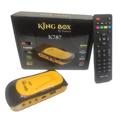 King Box K787 Satellite Receiver DVB-S2 Set Top Box Support Forever IKS Apollo 5 Decoder for Middle East Saudi Arabia Qatar Oman