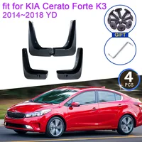Para KIA Cerato Forte K3 2014 2015 2016 2017 2018 YD guardabarros protectores contra salpicaduras guardabarros delantero rueda trasera accesorios de coche