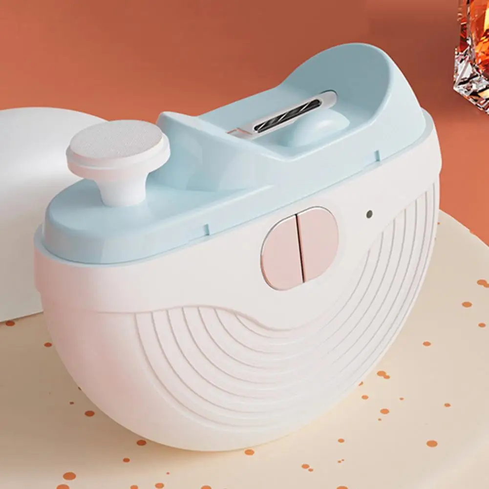 

Kids Nail Clipper Electric Nail Clipper with Led Light Usb Rechargeable Automatic Nail Trimmer 3-speed Fingernail for Ages