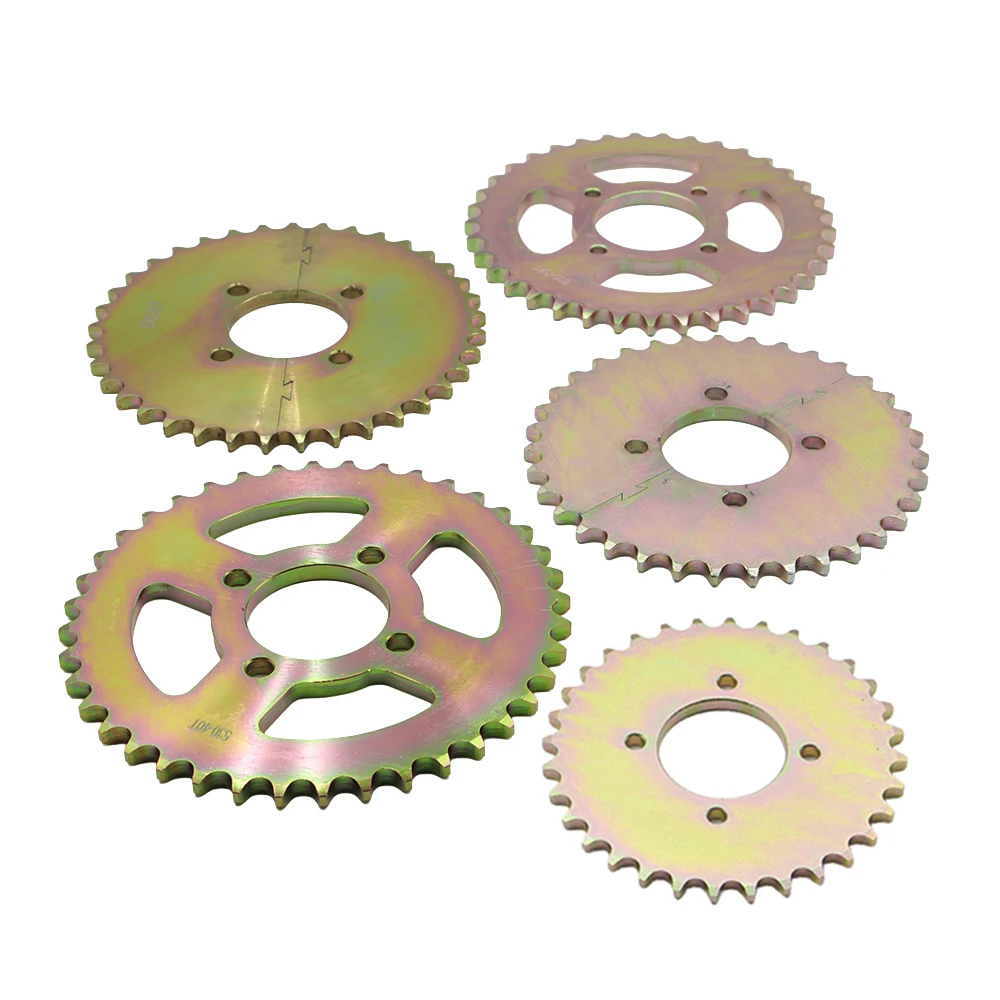 32/35/37/40 Tooth Rear Chain Sprocket ID 58mm For 530 Chain 50 70 90 110 125 250CC Pit Dirt Bike ATV Quad Bike Motorcycle Parts