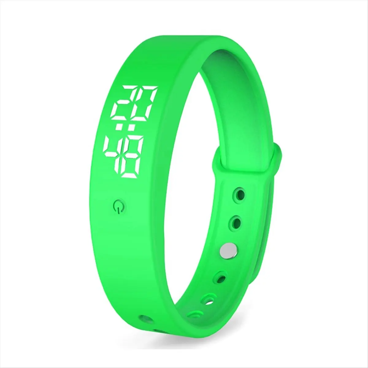 *A14E LED Digital Smart Bracelet Waterproof Smart Clock Smart Bracelet with Body Temperature Monitor,Vibration AlarmReminder,A
