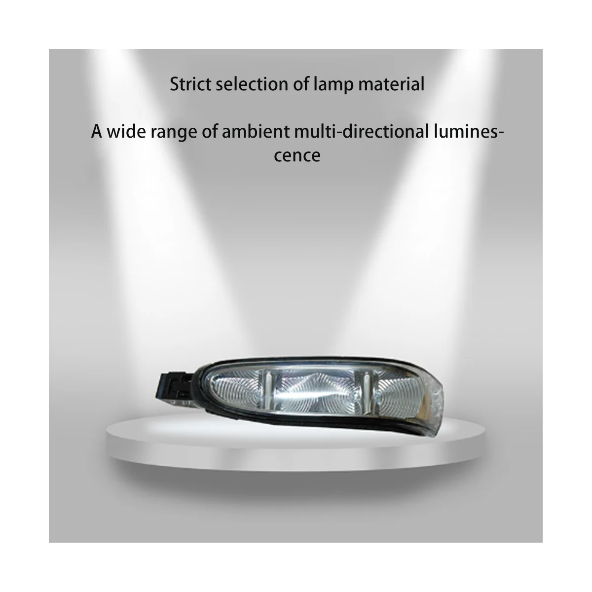 Reversing Mirror Light Turning light for W164 ML350 ML500 GL300 GL450 Rear View Mirror Fluorescent Light