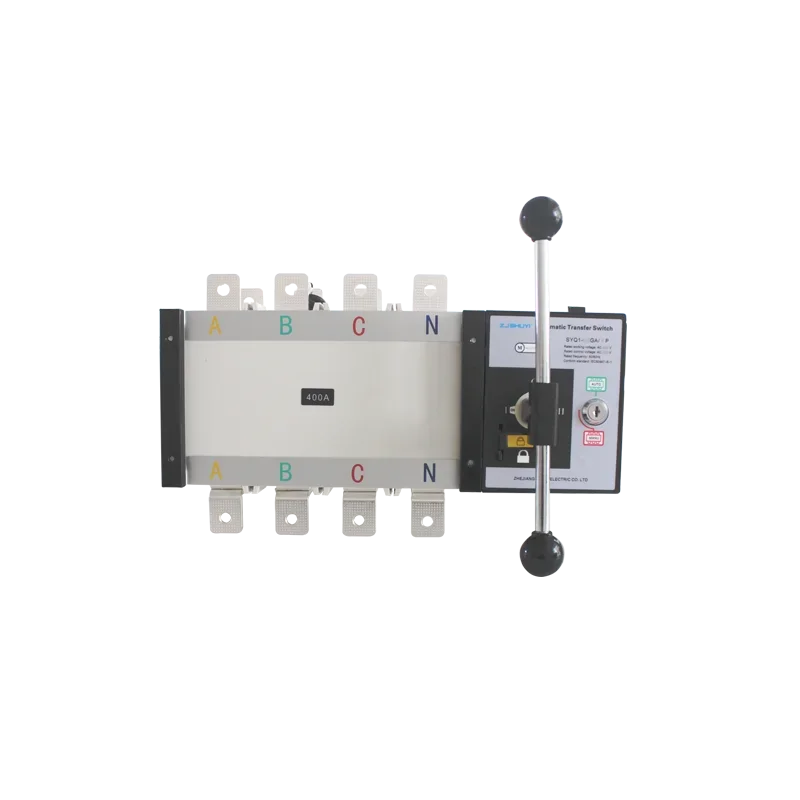 

SYQ1-100G Dual Power Automatic Transfer Switch 100A Electric Circuit Breaker for Home Backup Power Generator Switch