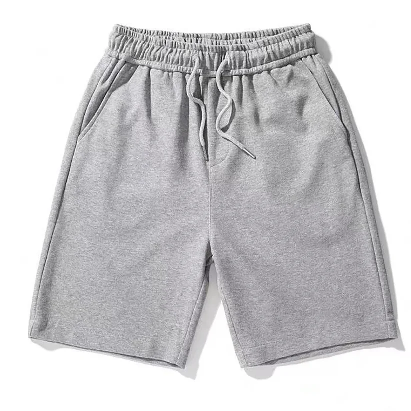 Men's Summer Shorts 2025 New Quick Drying Five Quarter Pants Men's Summer Shorts Solid Color Versatile Running Sports Pants