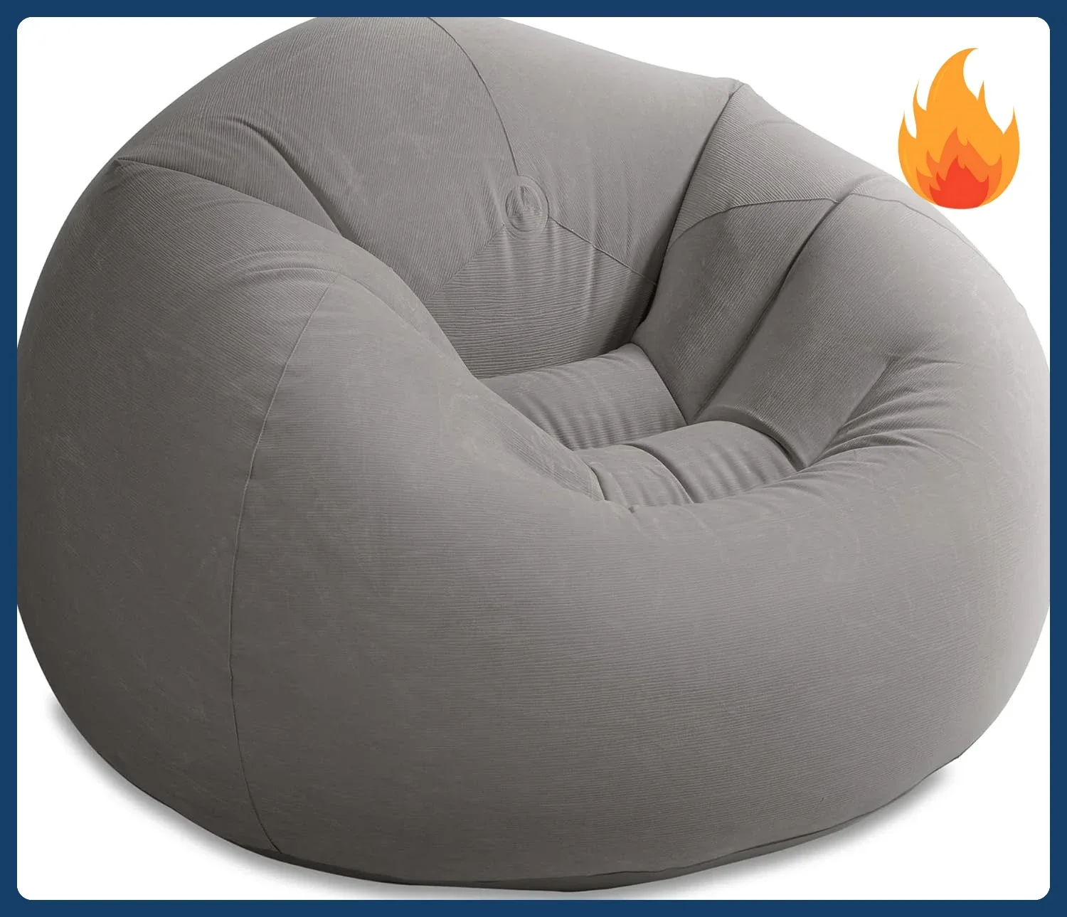 

Ограниченное количество! Надувное кресло-шезлонг 68579EP Beanless Bag: вельветовая текстура, прочный винил, компактно складывается, 220