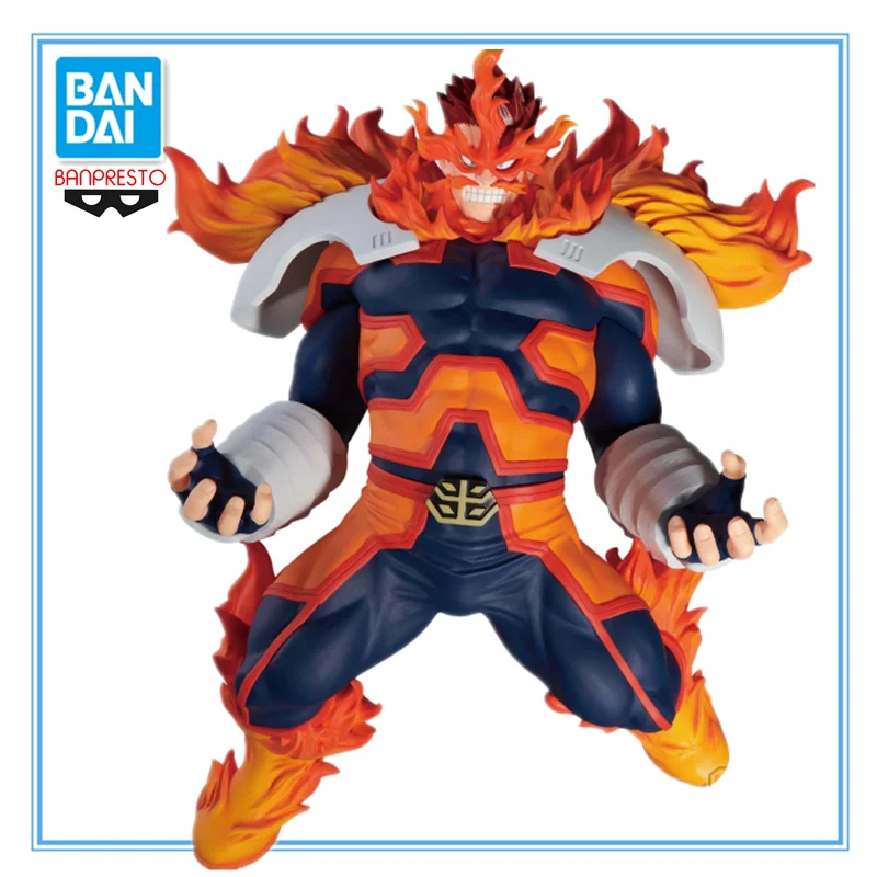 BANDAI-figuras de acción de My Hero Academia, juguetes originales de Anime de Pvc de 200mm, Age Of Heroes Endeavor especial