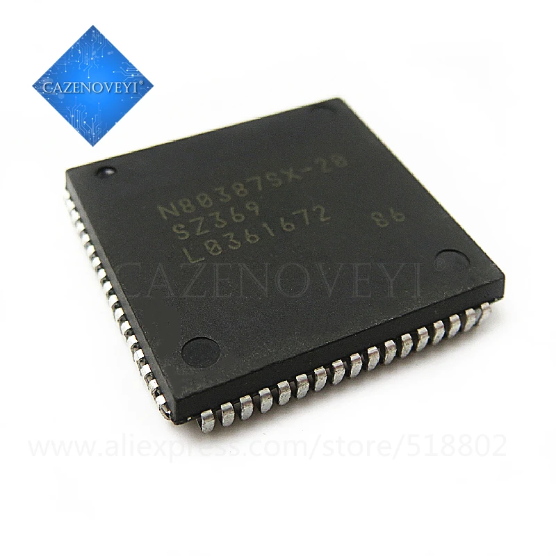 1pcs/lot N80387SX-25 387SX 387 PLCC-68 In Stock