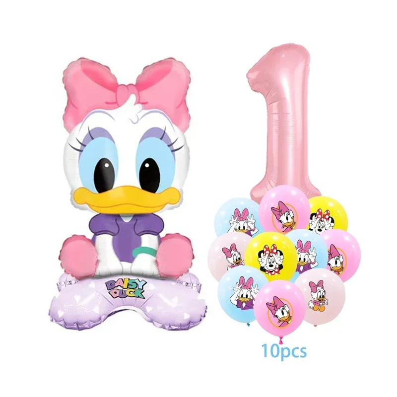 Donald Duck Balloons Garland Arch Kit Donald Duck Birthday Party Decoration Baby Shower Supplies Kids Toys Gift view 4