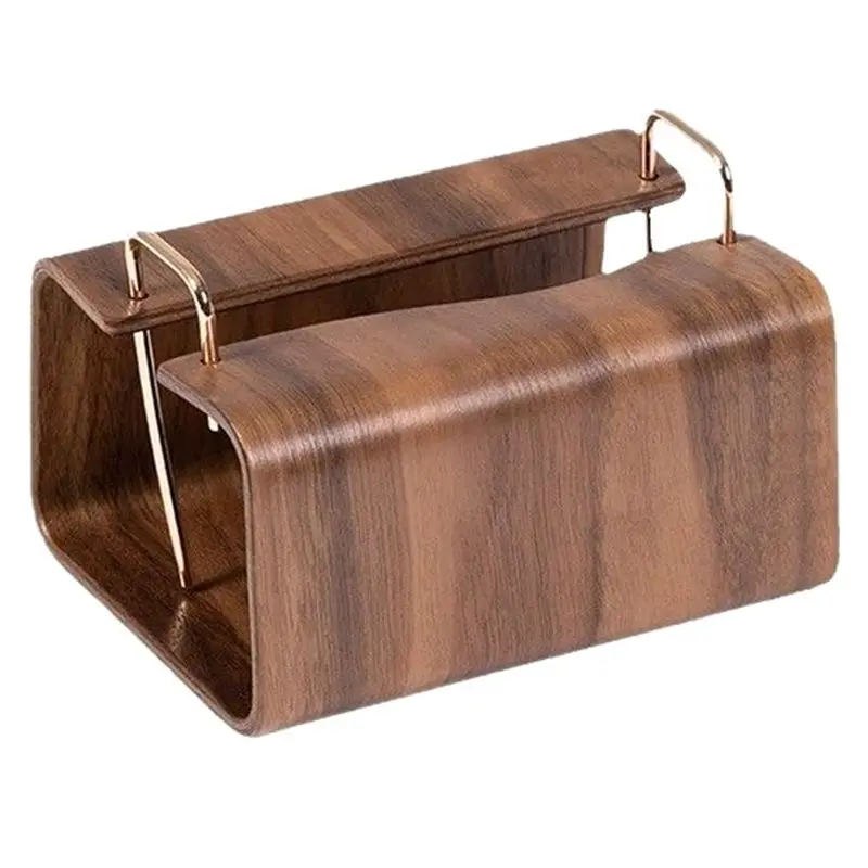 

Деревянная коробка для салфеток ABAE в ретро-стиле, настольный держатель для бумажных полотенец, держатель для салфеток в гостиную, выдвижной держатель для салфеток, декор для дома