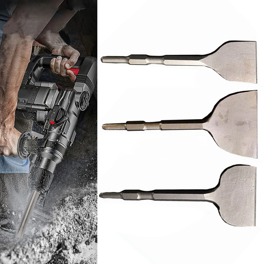 Electric Hammer Drill Bit Hex Shank Flat Chisel Drill Bit Groove Masonry For Concrete Drill Elbow Electric Hammer Widening Tool