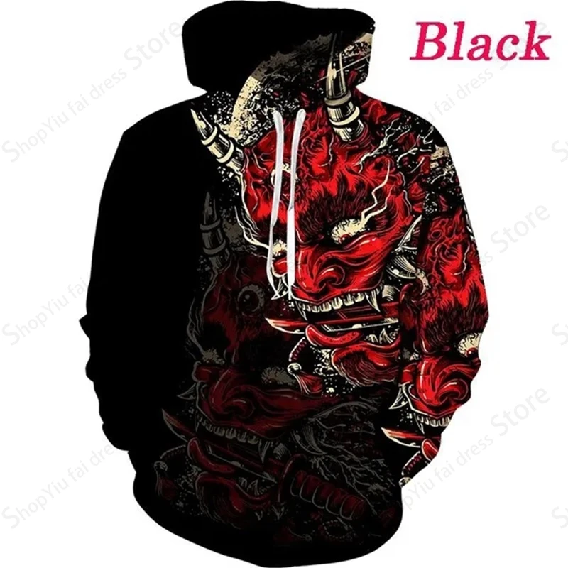 Men Hoodie 3d Japanese Samurai Print Graphic Hoodie Men Women Fashion Oversized Hoodies Sweatshirt Boy Coat Women Sweats Jacket