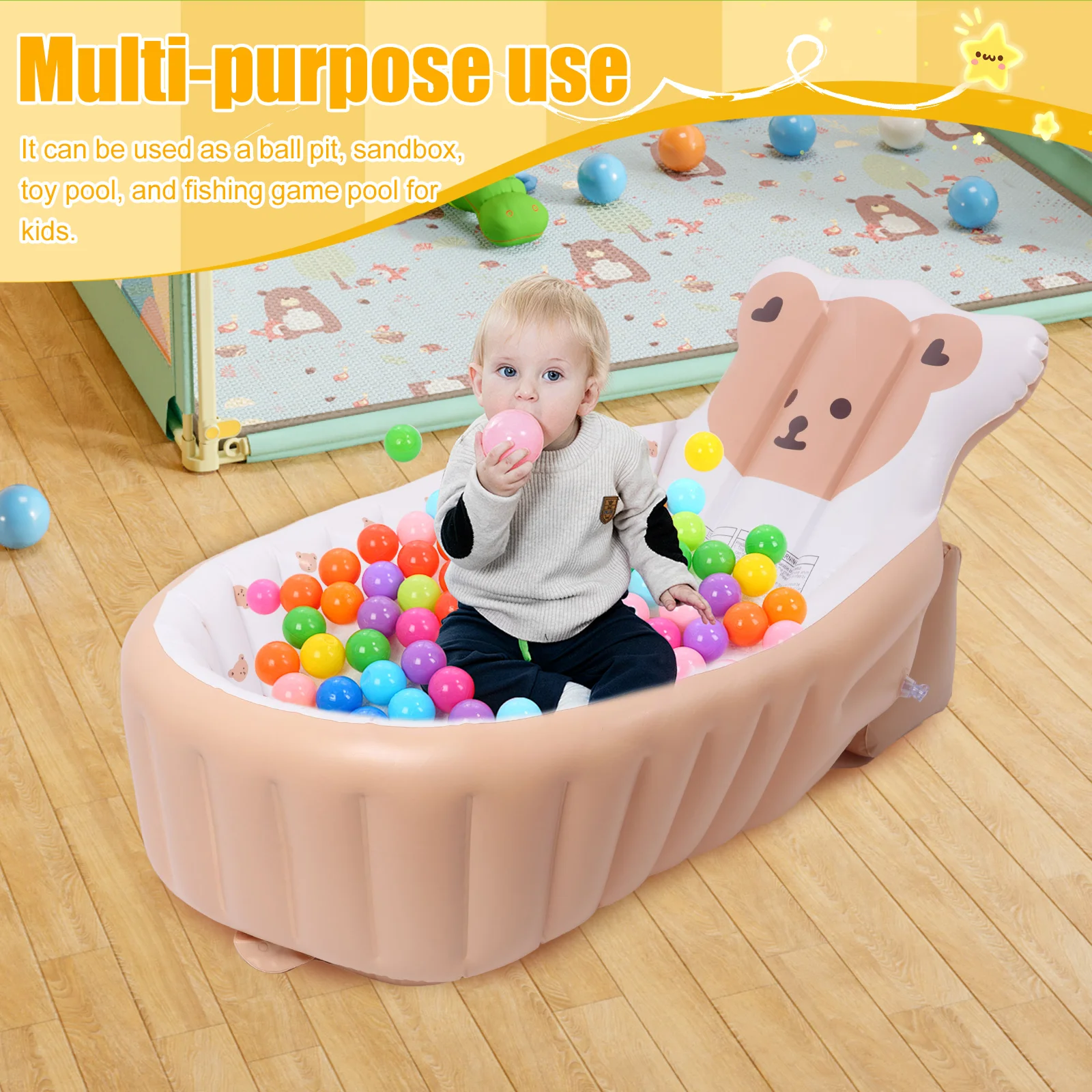 PVC Inflatable Baby Bathtub Po - Baby Bath Tub Foldable 리뷰 및 가격