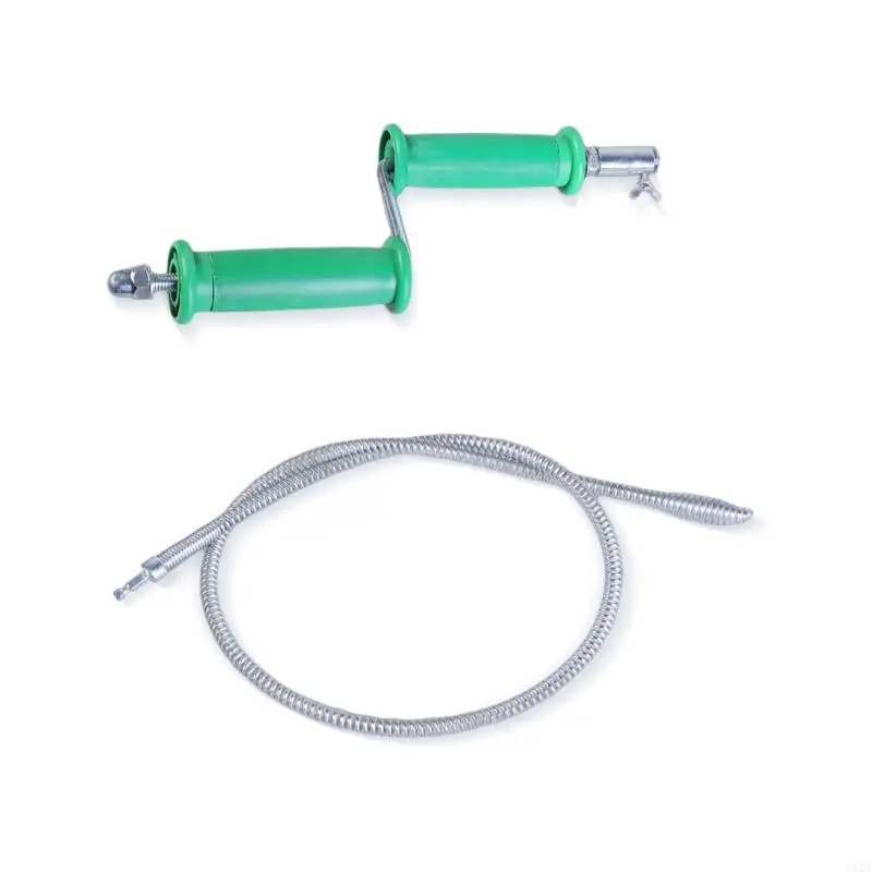 U13A Multifunktional Rohrreiniger helikaler effizienter Clog -Entferner für 45 ° und 90 ° -Bücken Haushaltsabweich – Detail 3
