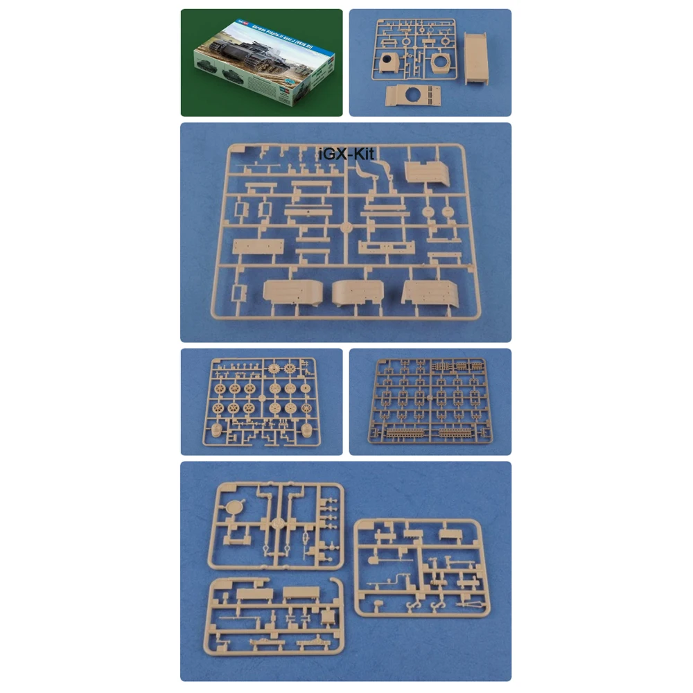 Hobbyboss 83803 Масштабная модель 1/35 Pzkpfw II Ausf J VK16 01 Легкий танк, набор для сборки, пластиковая модель, игрушка для хобби