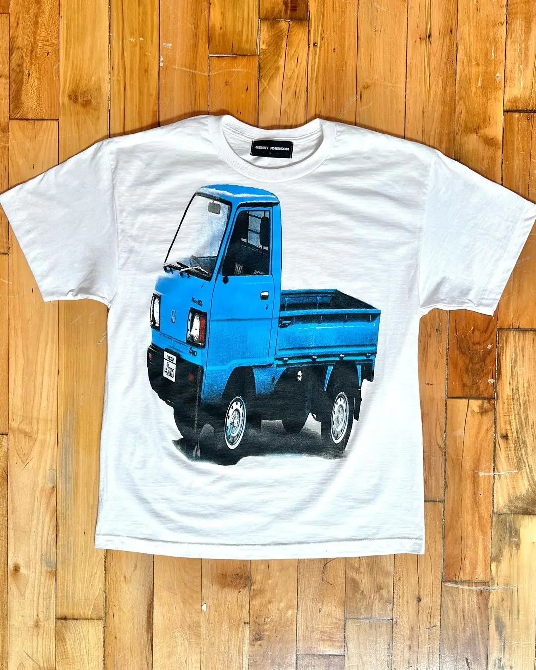 

New Harajuku Retro 90s Mini Van Printed T-Shirt Men's Summer Cotton Simple Street Trend Hip Hop Rap Women's Short Sleeve