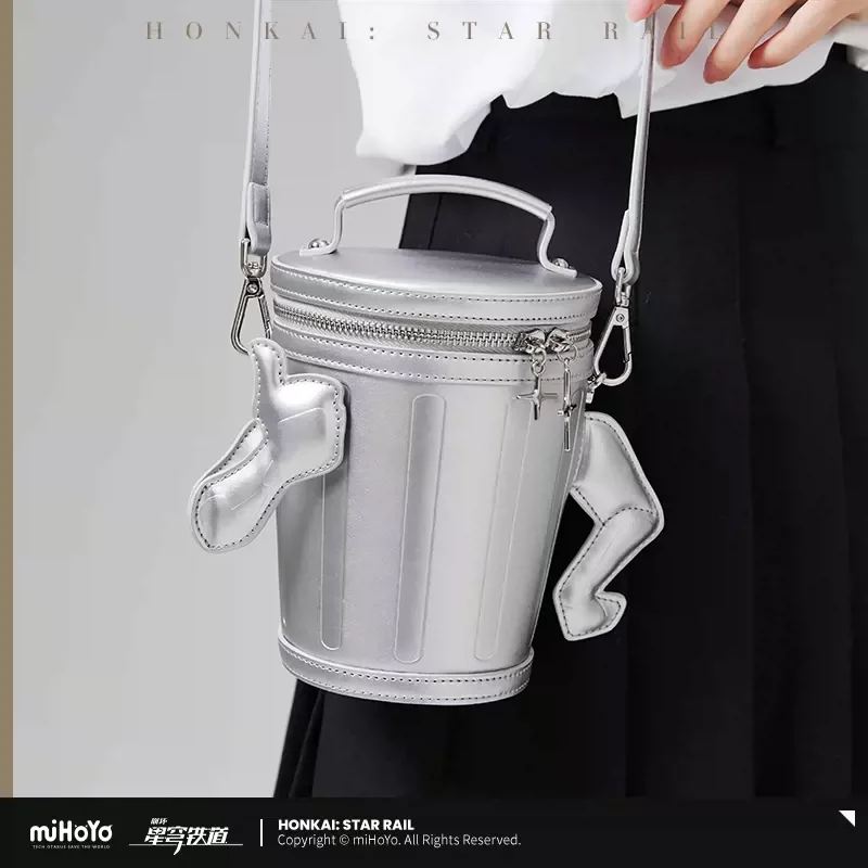 Sunsyea Honkai Star Rail Official Merch miHoYo Original Authentic Lordly Trashcan Theme Series Shoulder Bag