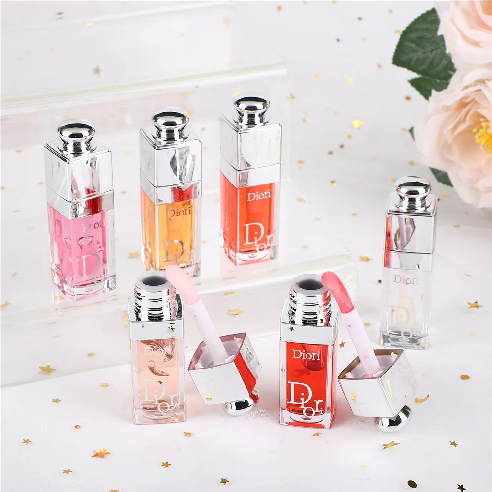 24Pcs Mirror Moisturizing Lip Gloss Set 6 Colors Luxury Magic Color Changing Lip Oil Lips Cosmestic