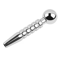 New Stainless Steel Short Urethral Plug Dilator Penis Sounds Masturbators Sex Toys For Men Urethral Stimulator Hollow Penis Plug