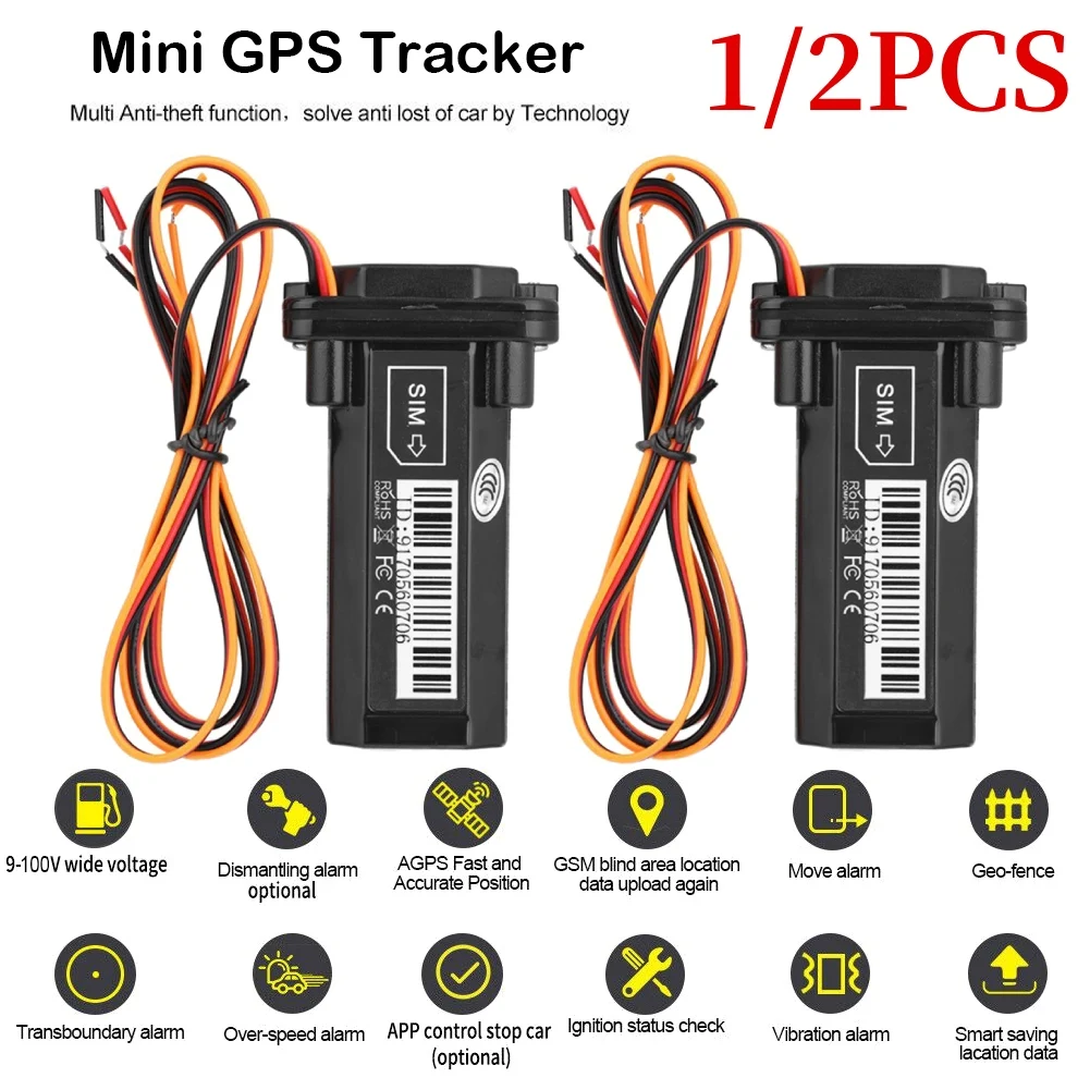 ST-901 Car GPS Locator GSM GPRS Real-time Vehicle AGPS Positioning Device Geographical Fence Overspeed Alarm Positioner