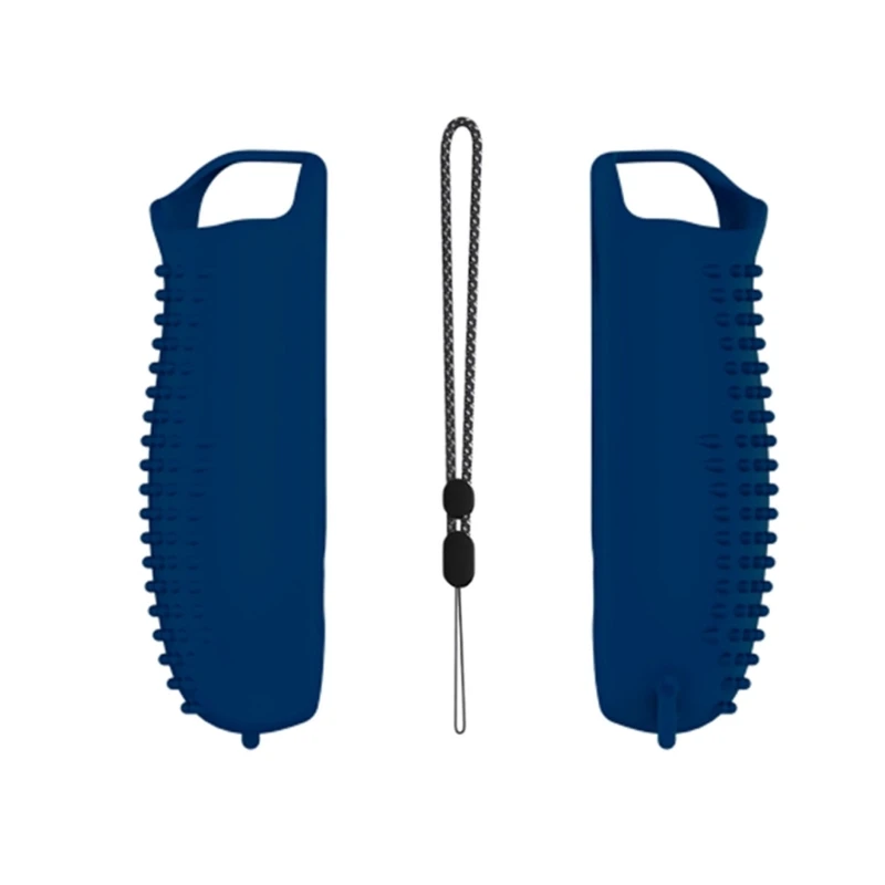 أذرع التحكم في ألعاب الفيديو غطاء سيليكون للعمود الفقري غطاء حامي واحد الإسكان الغبار مقاومة للخدش الجلد غطاء ناعم 448F